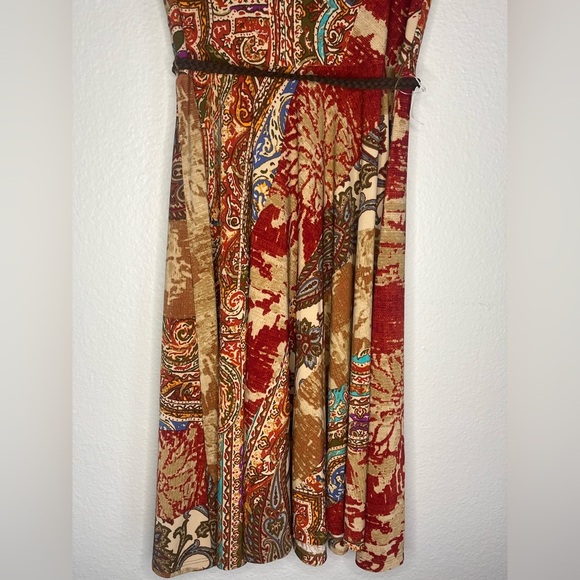 🌟 Lauren Ralph Lauren Paisley Faux Wrap Dress - XS (NWOT) 🌟 - Picture 8 of 8